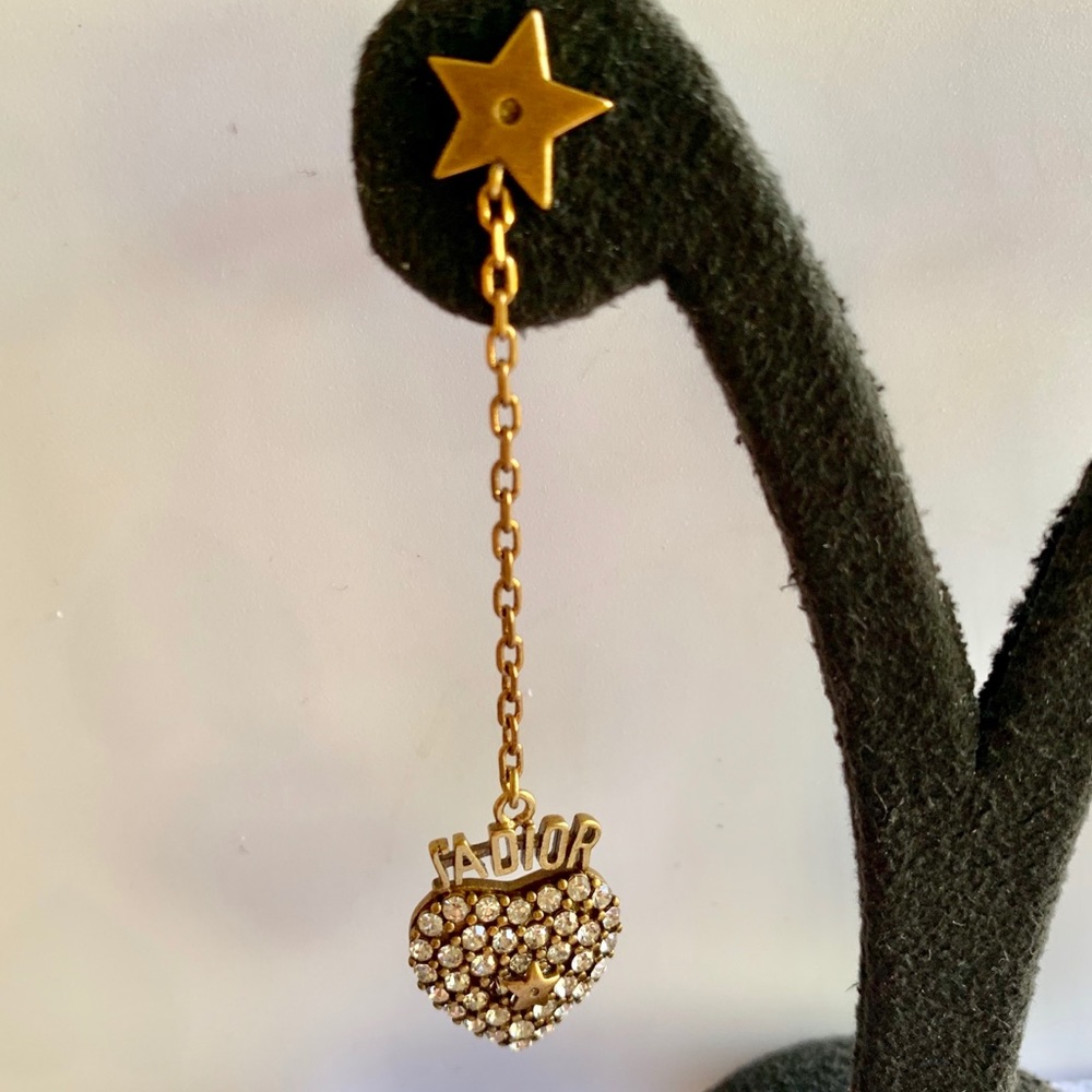 EUC Christian Dior J’adior Crystal Earring ⭐️ - Picture 6 of 8
